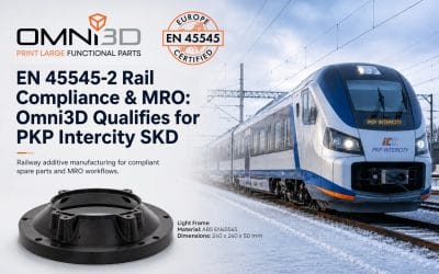 How to Achieve EN 45545-2 HL3 Compliance in Railway 3D Printing