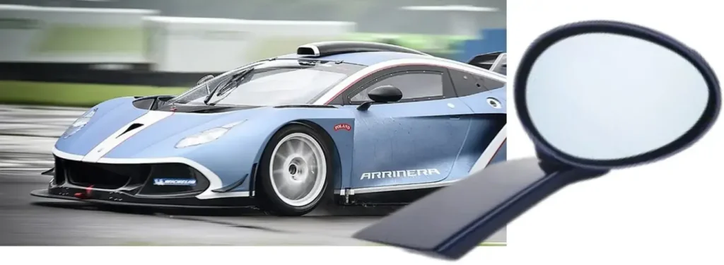 Automotive side-mirror casing prototype
