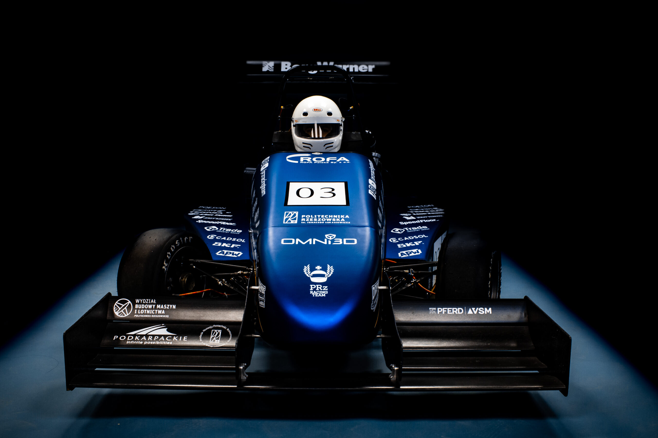 3D printing in the production of the final parts of the racing car