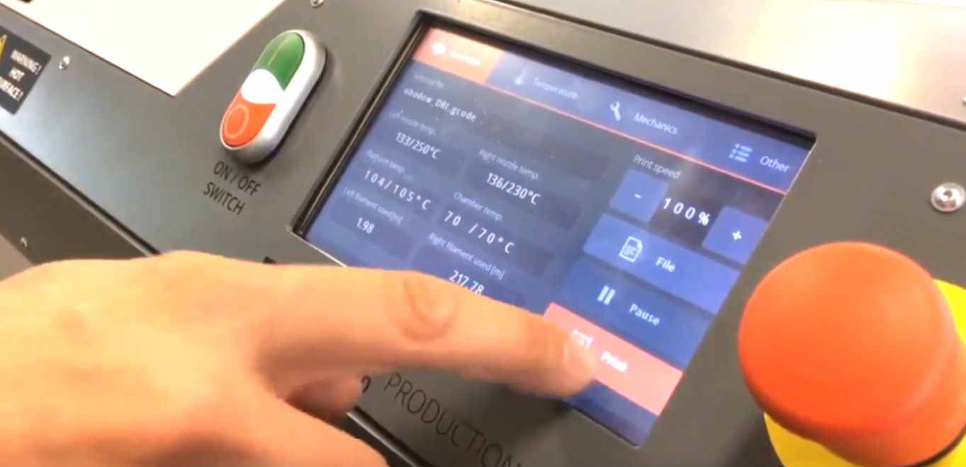 How does the 3D printer implementation process look like?