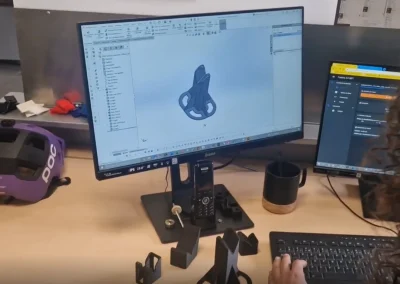 3D Printing Impossible-to-Machine Large 3D Parts for Hexapods