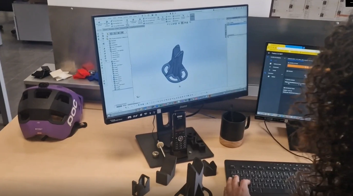 3D Printing Impossible-to-Machine Large 3D Parts for Hexapods